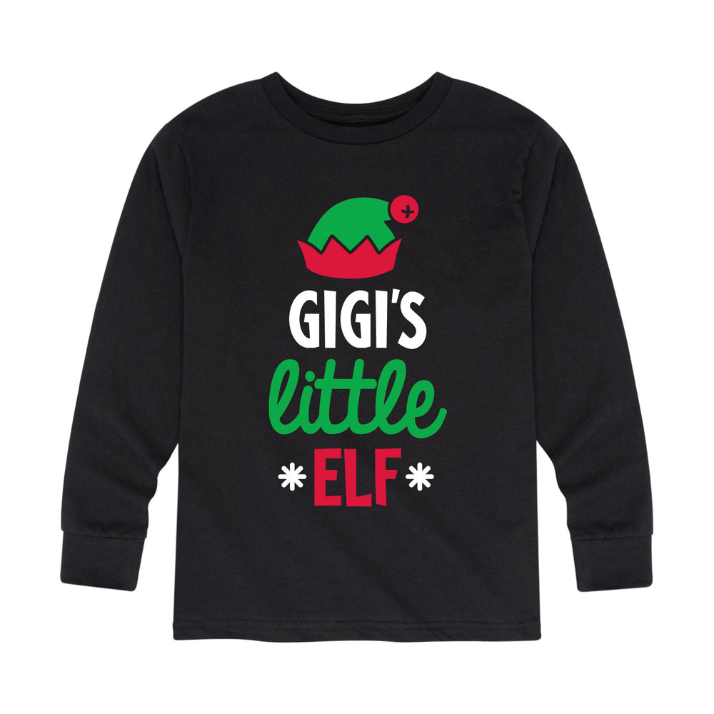 Little Elf Gigi - Toddler And Youth Long Sleeve Graphic T-Shirt