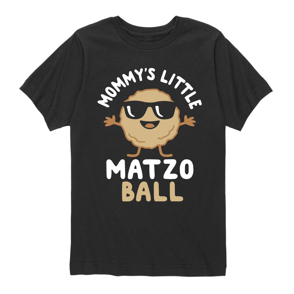 Mommys Little Matzo Ball - Toddler And Youth Short Sleeve Graphic T-Shirt
