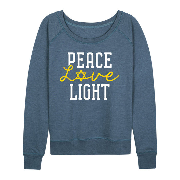 Peace Love Light - Women's Slouchy