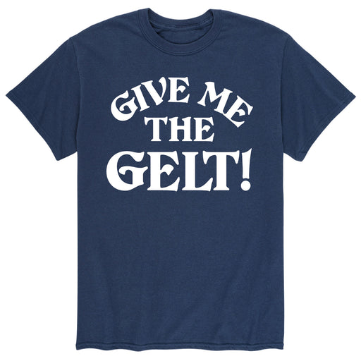 Give Me the Gelt Sweatshirt - Men's Short Sleeve Graphic T-Shirt