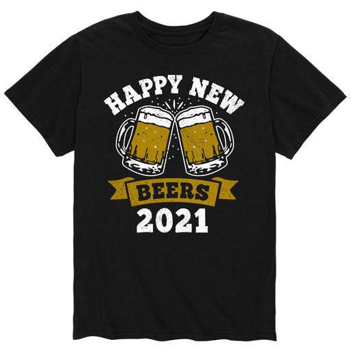 Happy New Beers 2021 - Men's Short Sleeve T-Shirt