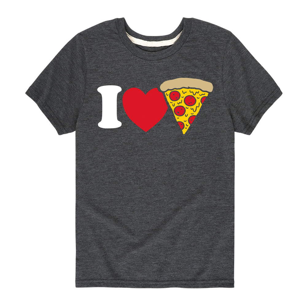 I Heart Pizza - Youth & Toddler Short Sleeve T-Shirt