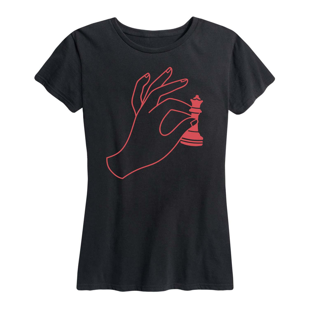 Hand Holding Queen - Women's Short Sleeve T-Shirt