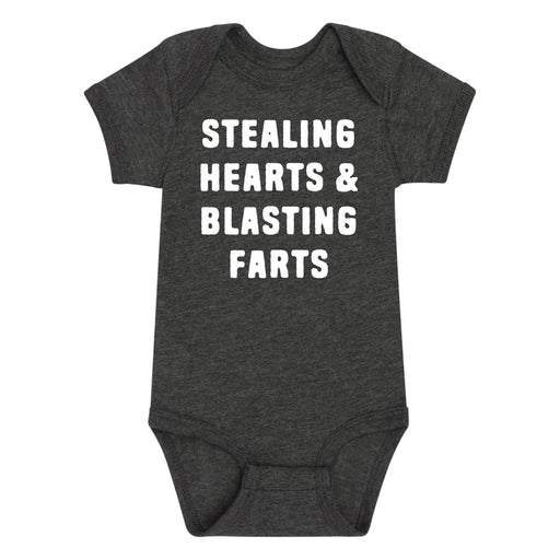 Stealing Hearts And Blasting Farts-Infant One Piece
