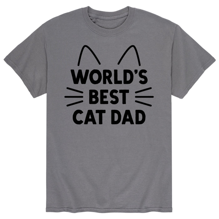 World's Best Cat Dad - Men's Short Sleeve T-Shirt