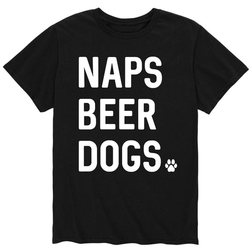 Naps Beer Dogs - Men's Short Sleeve T-Shirt