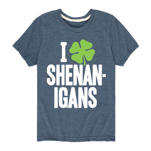 I Love Shenanigans - Youth & Toddler Short Sleeve T-Shirt