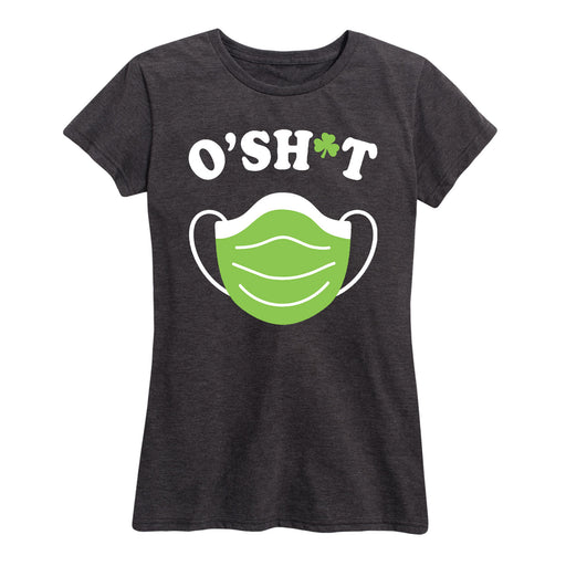 O Sh-t Irish Mask - Women's Short Sleeve T-Shirt