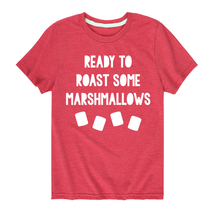 Ready To Roast Marshmallows - Youth & Toddler Short Sleeve T-Shirt