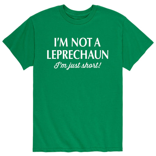 I'm Not A Leprechaun Just Short - Men's Short Sleeve T-Shirt