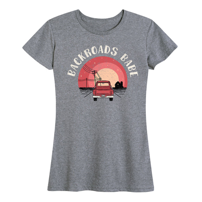 Backroads Babe - Women's Short Sleeve T-Shirt