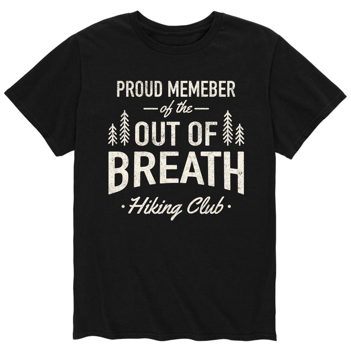 Out Of Breath Hiking Club - Men's Short Sleeve T-Shirt