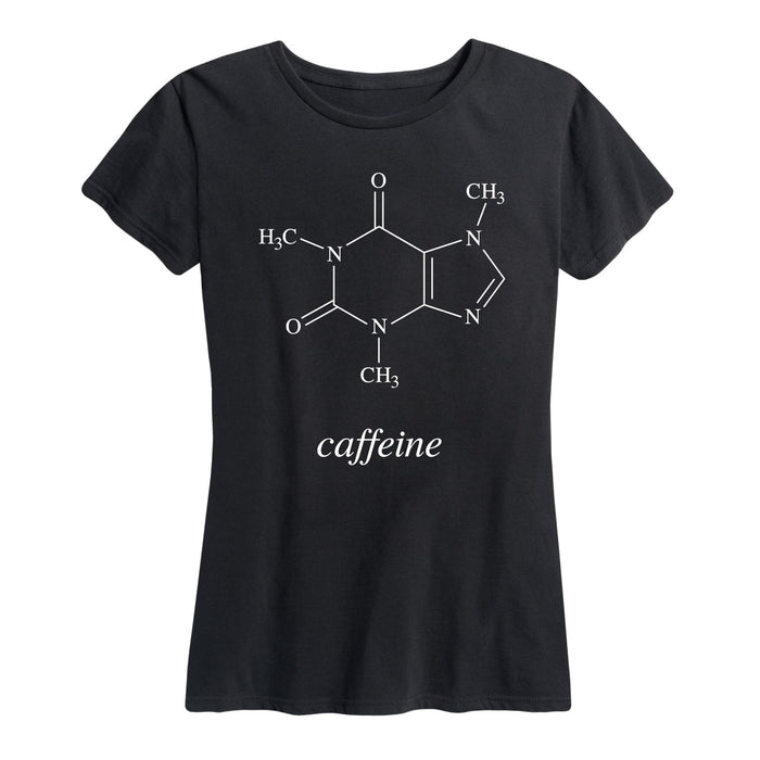 Caffeine Molecule - Women's Short Sleeve T-Shirt
