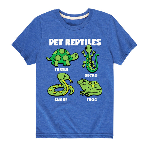 Pet Reptiles - Youth & Toddler Short Sleeve T-Shirt