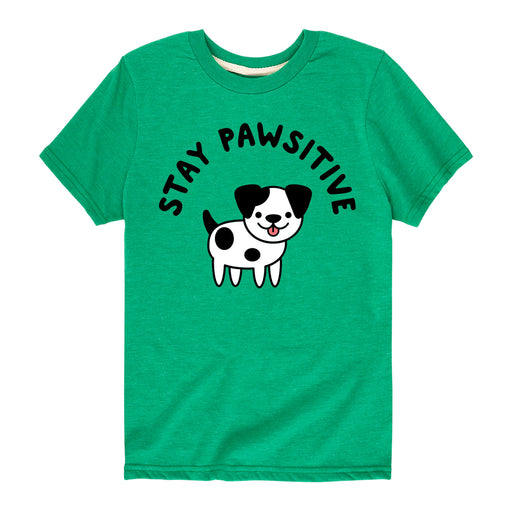 Stay Pawsitive - Youth & Toddler Short Sleeve T-Shirt