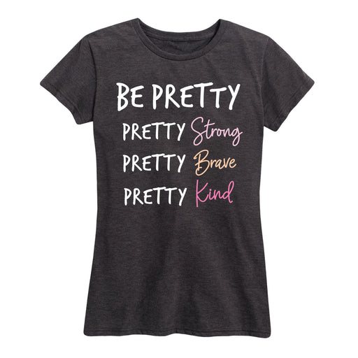 Be Pretty List - Women's Short Sleeve T-Shirt