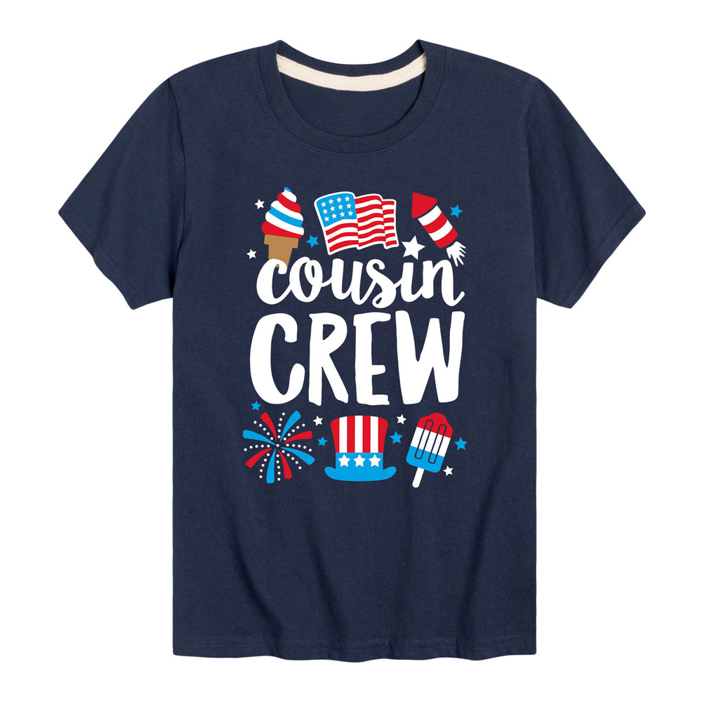 Cousin Crew July 4th - Toddler And Youth Short Sleeve T-Shirt
