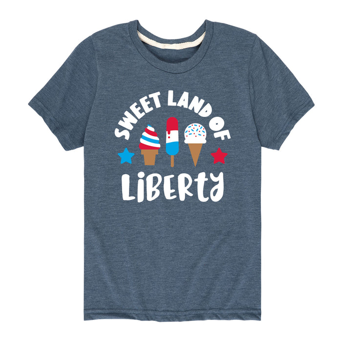 Sweet Land Of Liberty - Youth & Toddler Short Sleeve T-Shirt