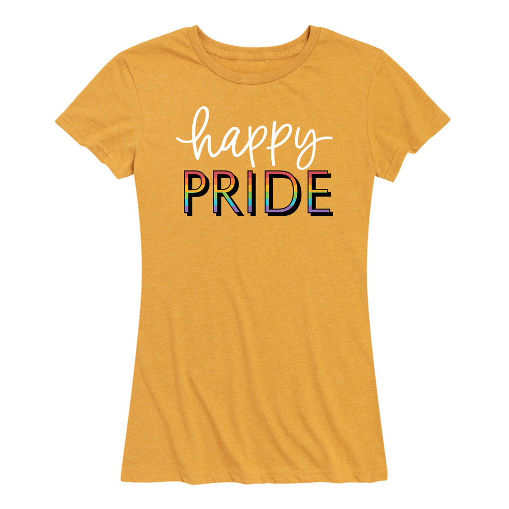 Happy Pride - Women's Short Sleeve Graphic T-Shirt