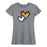 Rainbow And Trans Flag Hearts - Women's Short Sleeve Graphic T-Shirt