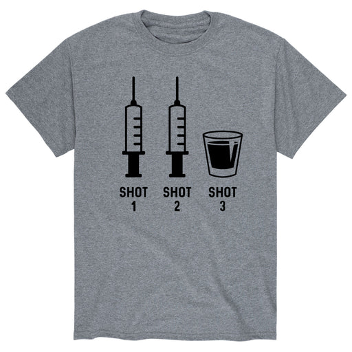 Shot 1-2-3 - Men's Short Sleeve Graphic T-Shirt