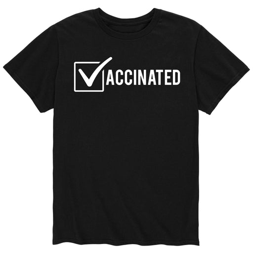 Vaccinated - Men's Short Sleeve Graphic T-Shirt