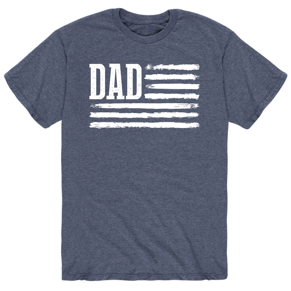 Dad USA Flag - Men's Short Sleeve Graphic T-Shirt