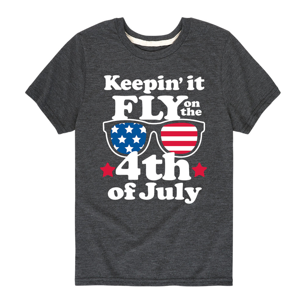 Keepin Fly 4th of July - Toddler and Youth Short Sleeve T-Shirt