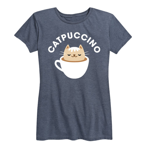 Catpuccino - Women's Short Sleeve Graphic T-Shirt