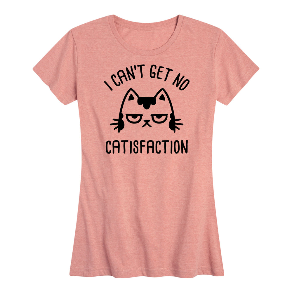 I Cant Get No Catisfaction - Women's Short Sleeve Graphic T-Shirt