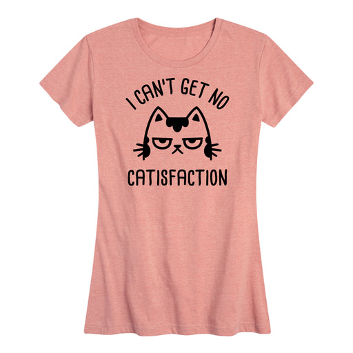 I Cant Get No Catisfaction - Women's Short Sleeve Graphic T-Shirt