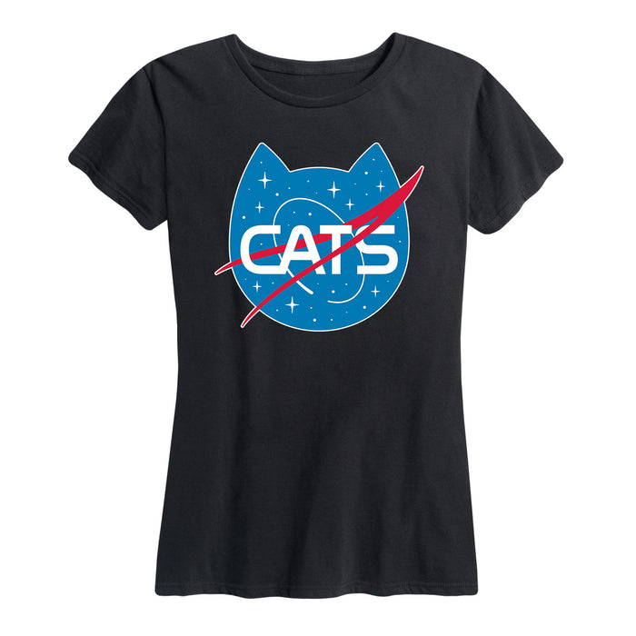 Space Cats - Women's Short Sleeve Graphic T-Shirt