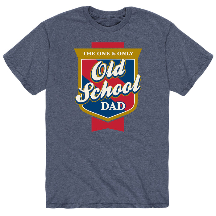 Old School Dad - Men's Short Sleeve Graphic T-Shirt