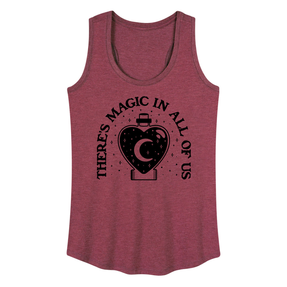 Theres Magic in All of Us  - Women's Racerback Graphic Tank