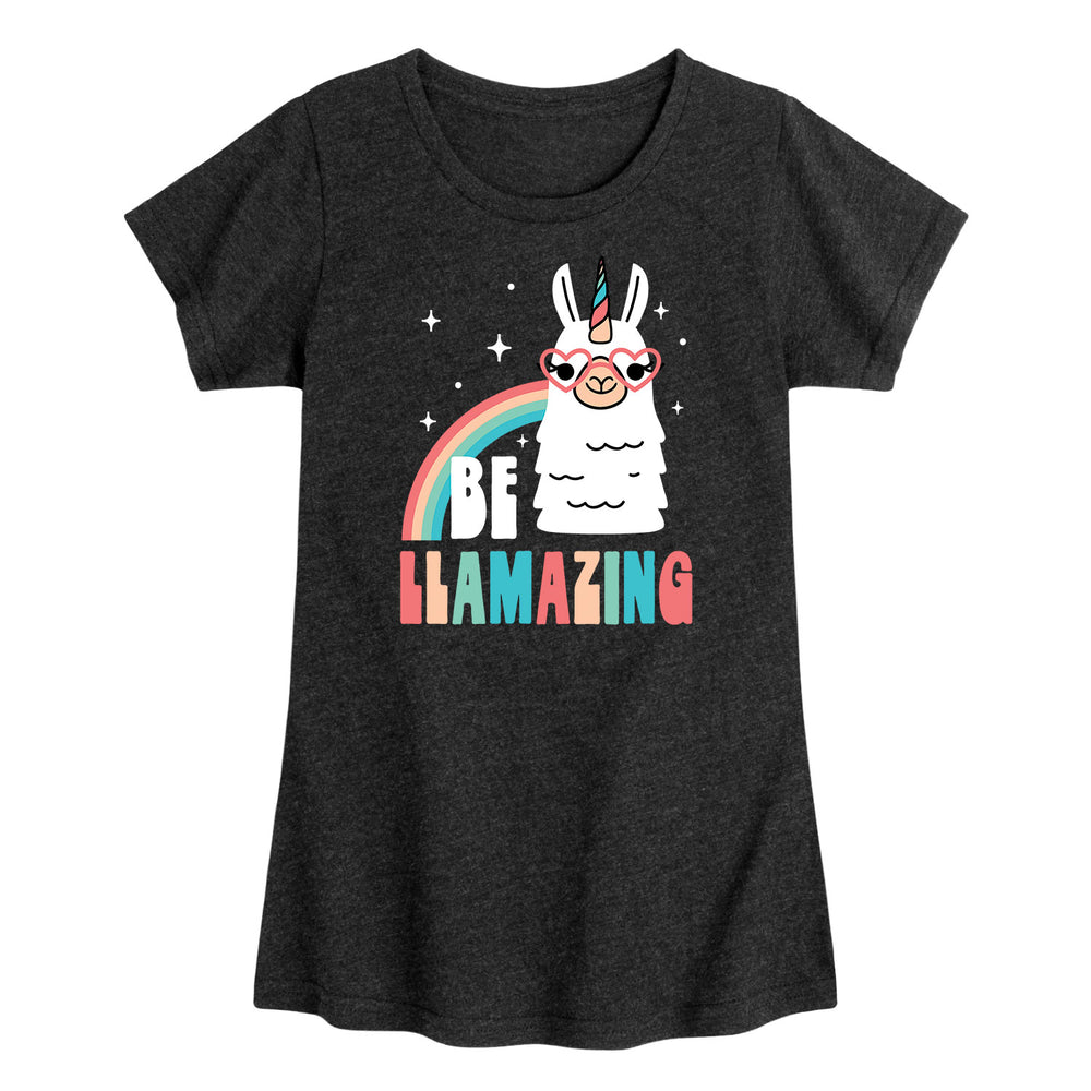 Be Llamazing - Toddler and Youth Girls Short Sleeve T-Shirt