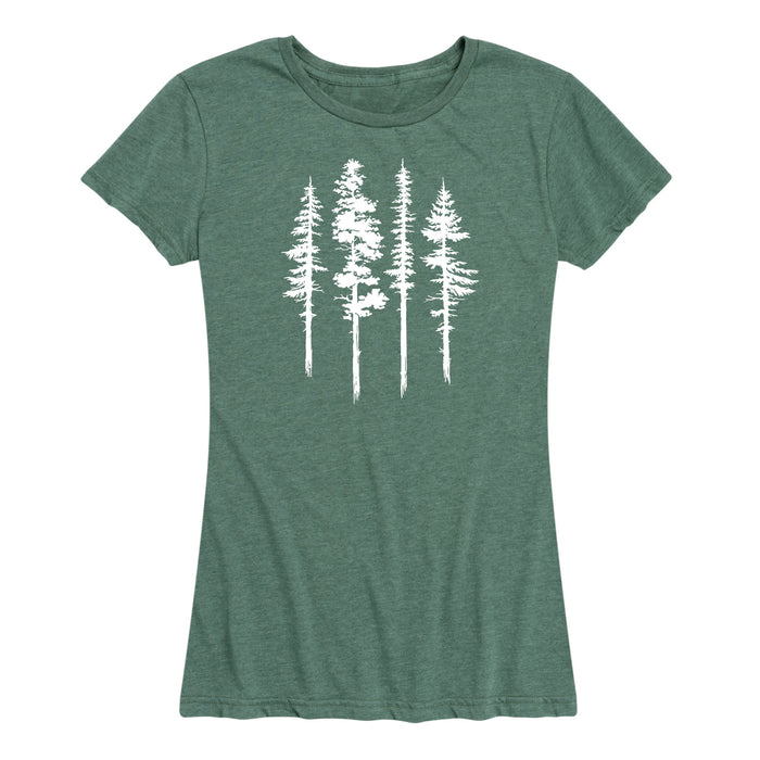 Abstract Trees - Women's Short Sleeve Graphic T-Shirt