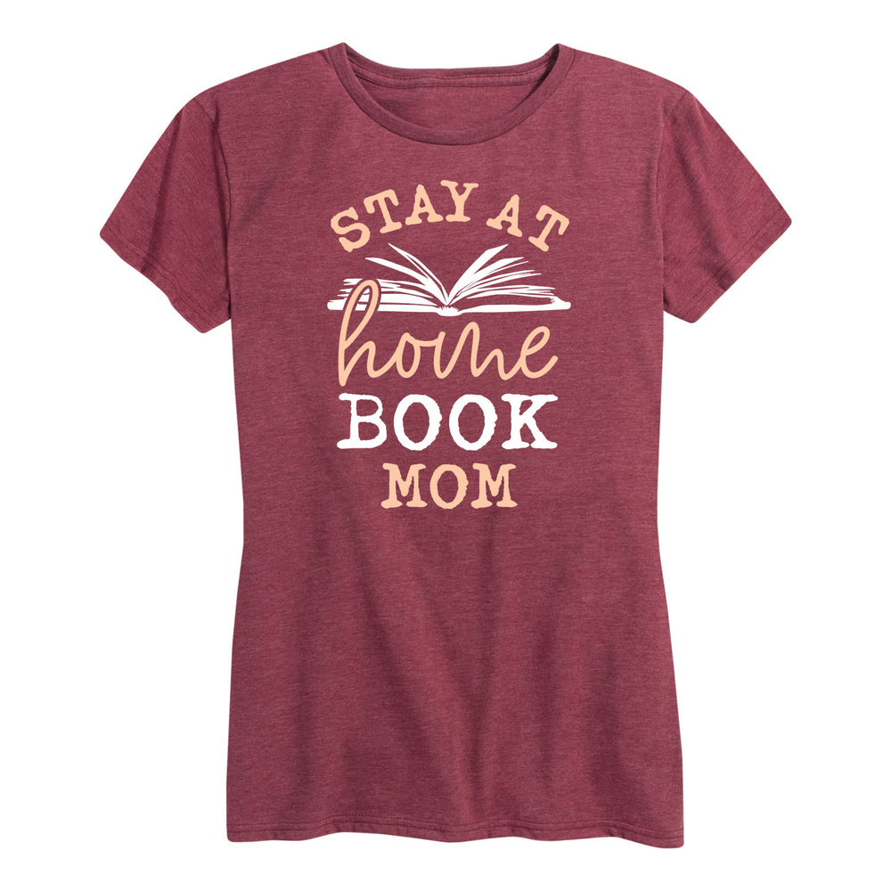 Stay At Home Book Mom - Women's Short Sleeve Graphic T-Shirt