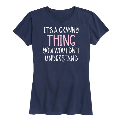 Granny Thing Wouldnt Understand - Women's Short Sleeve Graphic T-Shirt