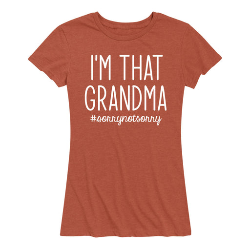 Im That Grandma - Women's Short Sleeve Graphic T-Shirt