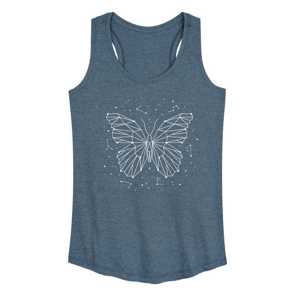 Butterfly Constellation - Women's Racerback Graphic Tank