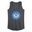 Celestial Blue Butterfly and Stars - Women's Racerback Graphic Tank