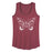 Stars And Moons Butterfly - Women's Racerback Graphic Tank