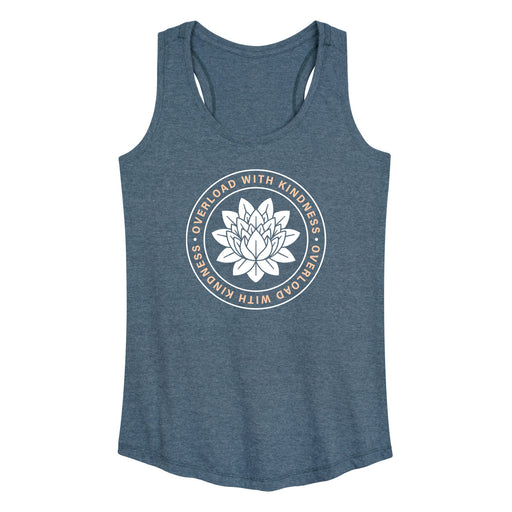 Lotus Overload With Kindness - Women's Racerback Tank