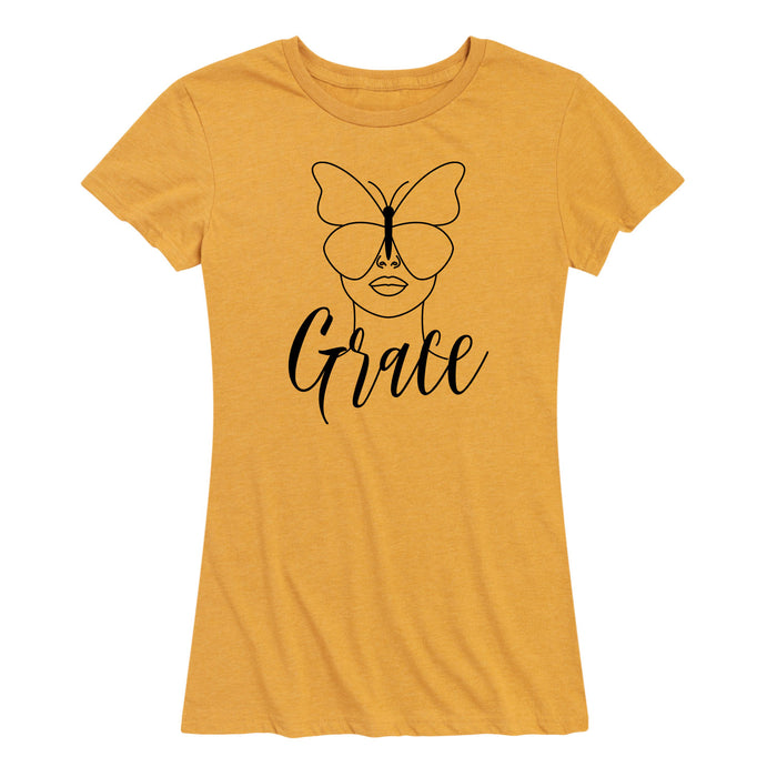 Grace Butterfly - Women's Short Sleeve T-Shirt