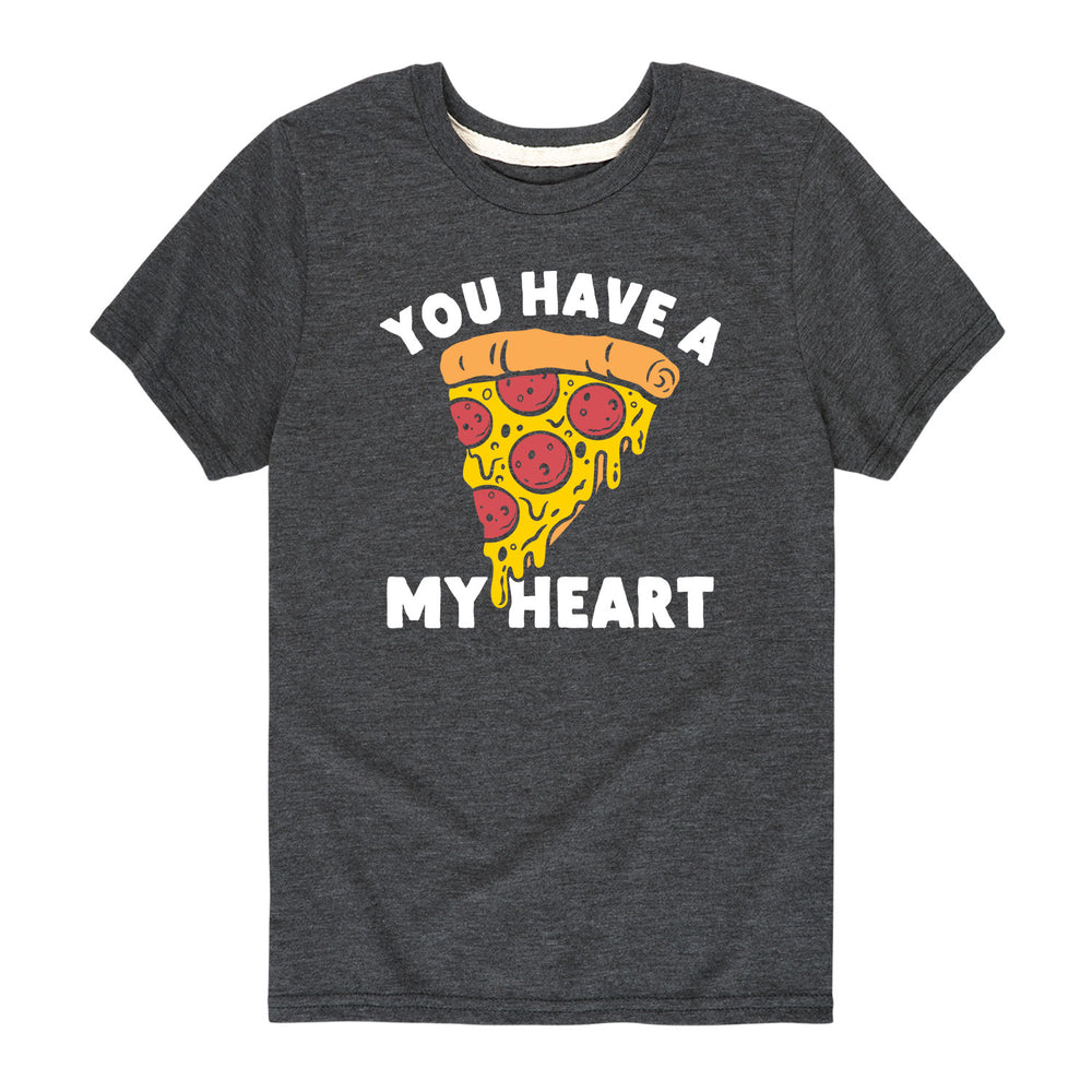 Pizza my Heart - Youth & Toddler Short Sleeve T-Shirt