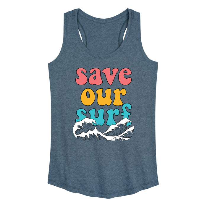 Save Our Surf - Women's Racerback Tank