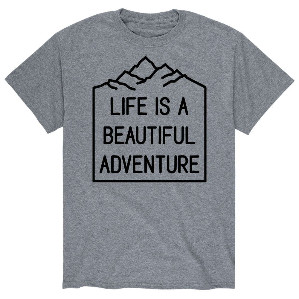 Life Is A Beautiful Adventure - Men's Short Sleeve T-Shirt