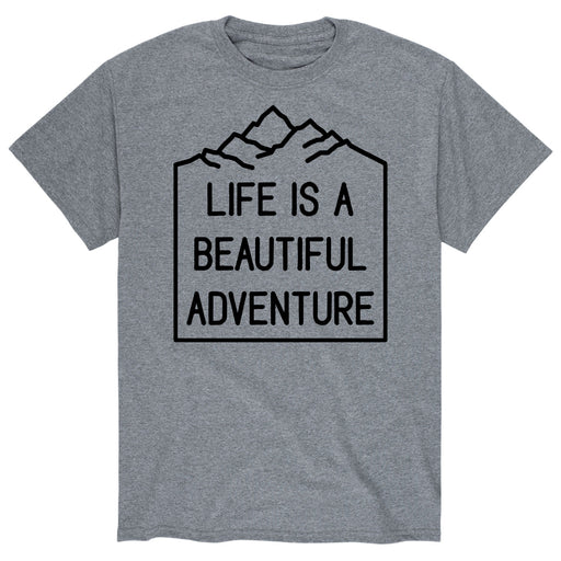 Life Is A Beautiful Adventure - Men's Short Sleeve T-Shirt