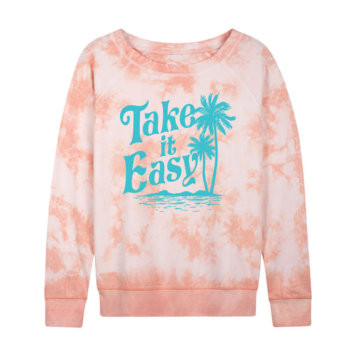 Take It Easy Turquoise - Women's Slouchy