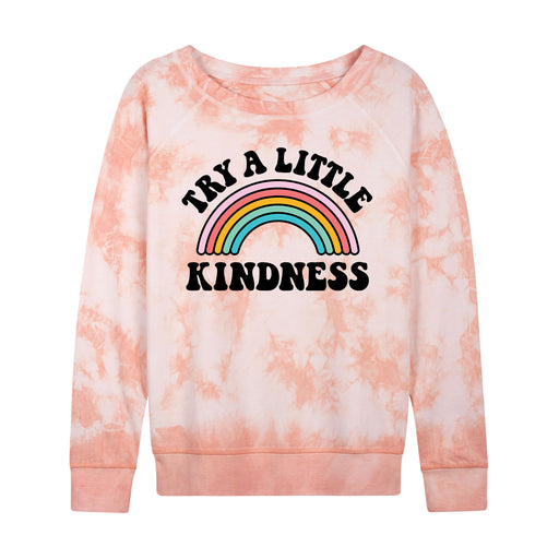 Try A Little Kindness Rainbow - Women's Slouchy